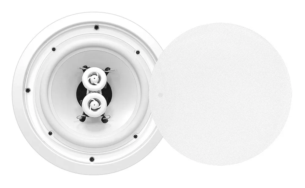 5.25” Weather Proof 2-Way In-Ceiling / In-Wall Stereo Speaker (Single Speaker)