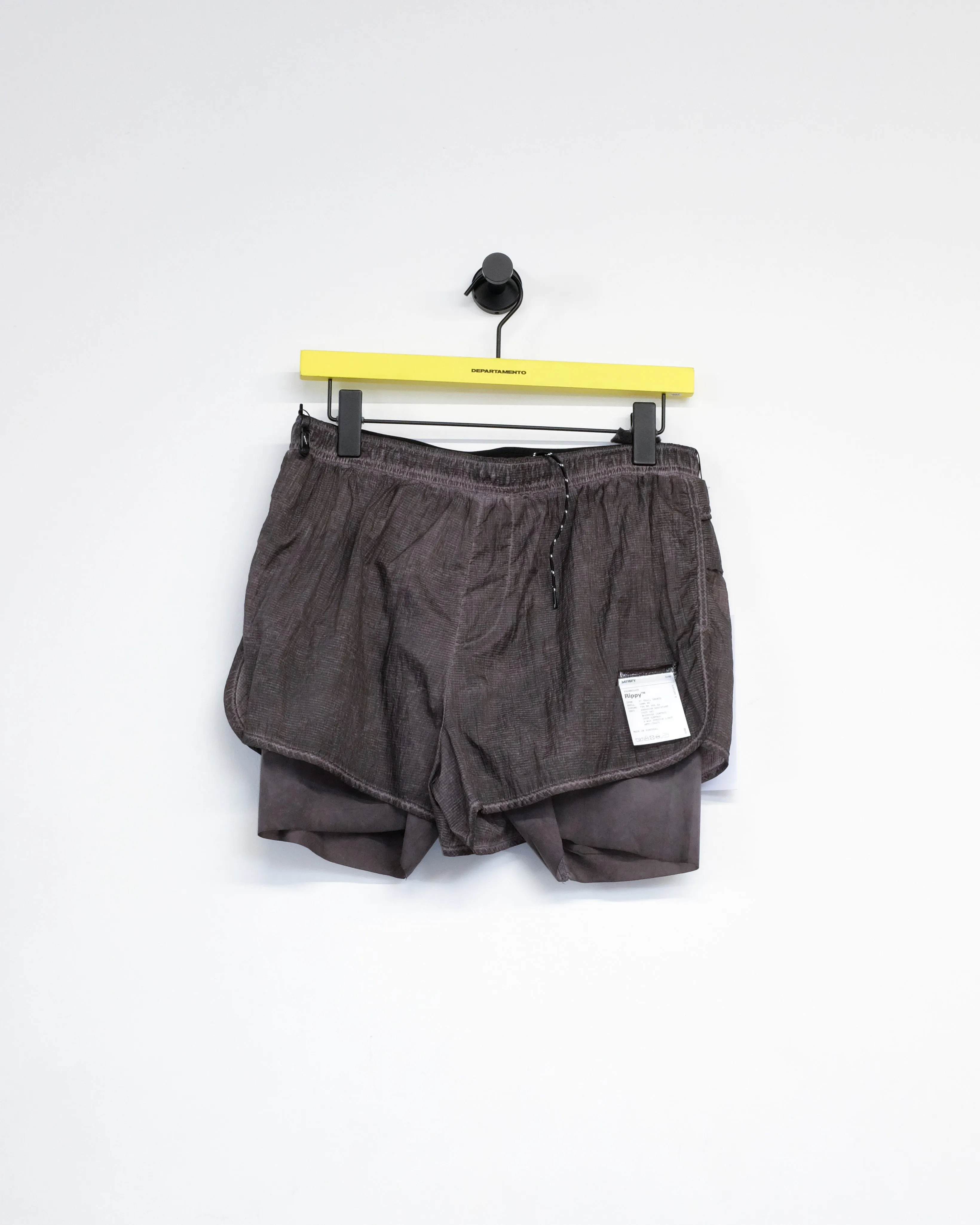 Aged Deep Mahogany Rippy 3 Trail Shorts