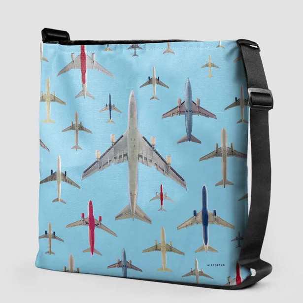 Airplane Above - Tote Bag