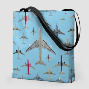 Airplane Above - Tote Bag