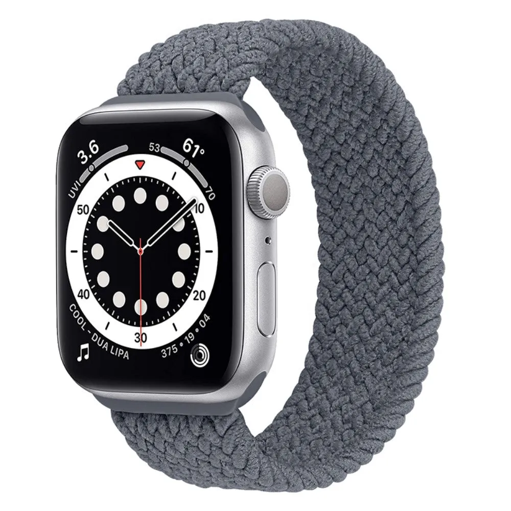 Apple Watch (45mm) elastic watch strap - Space Grey / Size: L