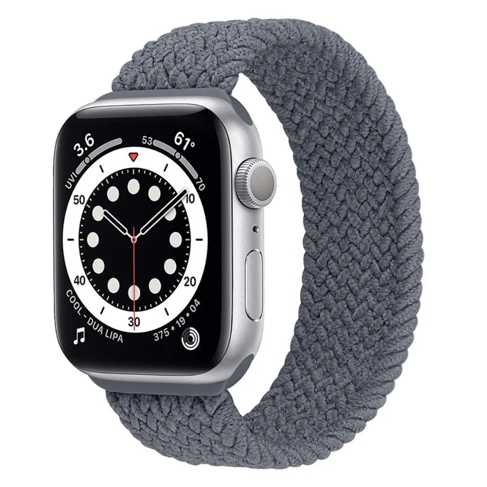Apple Watch (45mm) elastic watch strap - Space Grey / Size: L