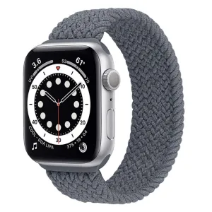 Apple Watch (45mm) elastic watch strap - Space Grey / Size: L