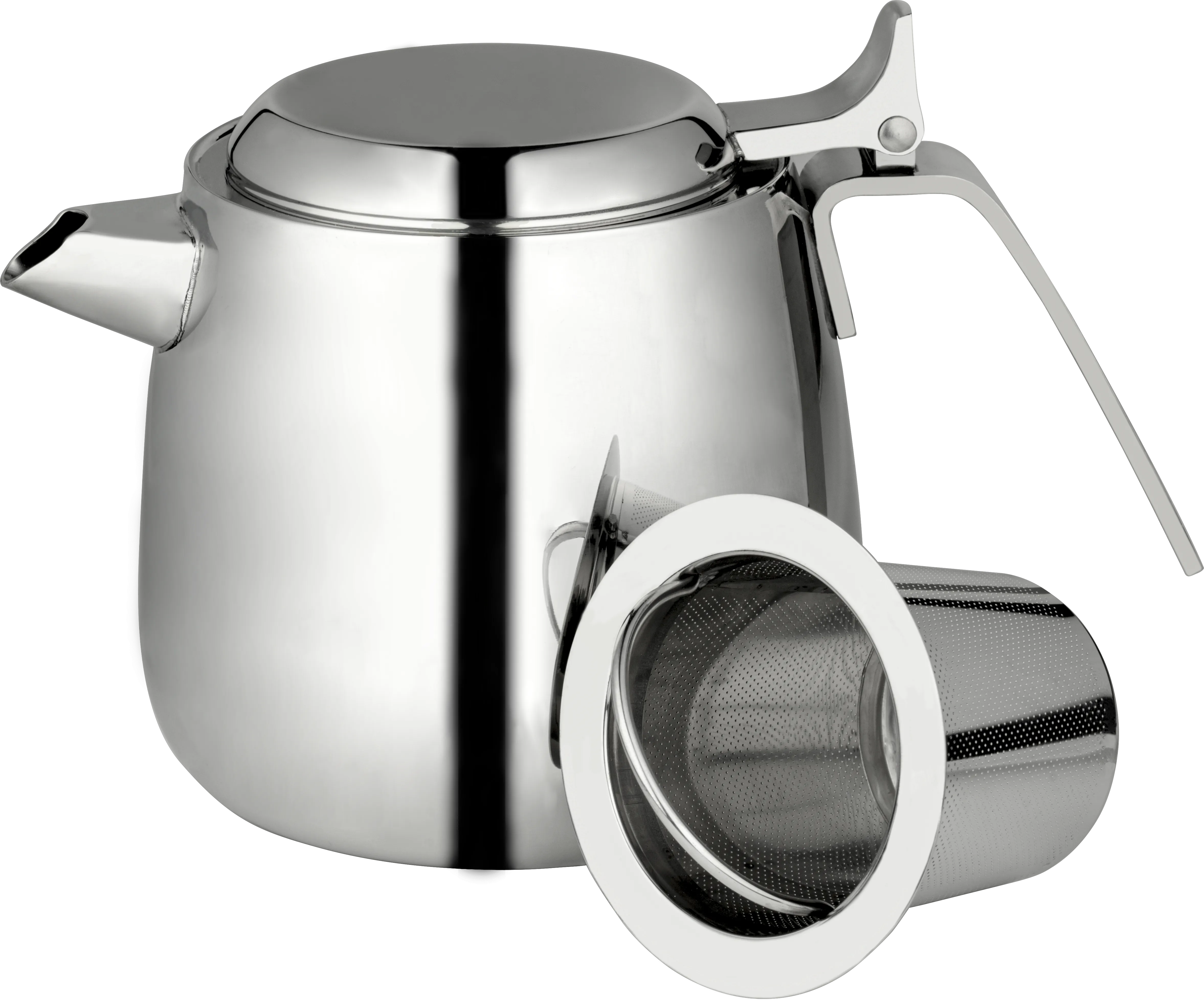 Babel 0.75L Stackable Mirror Finish Teapot