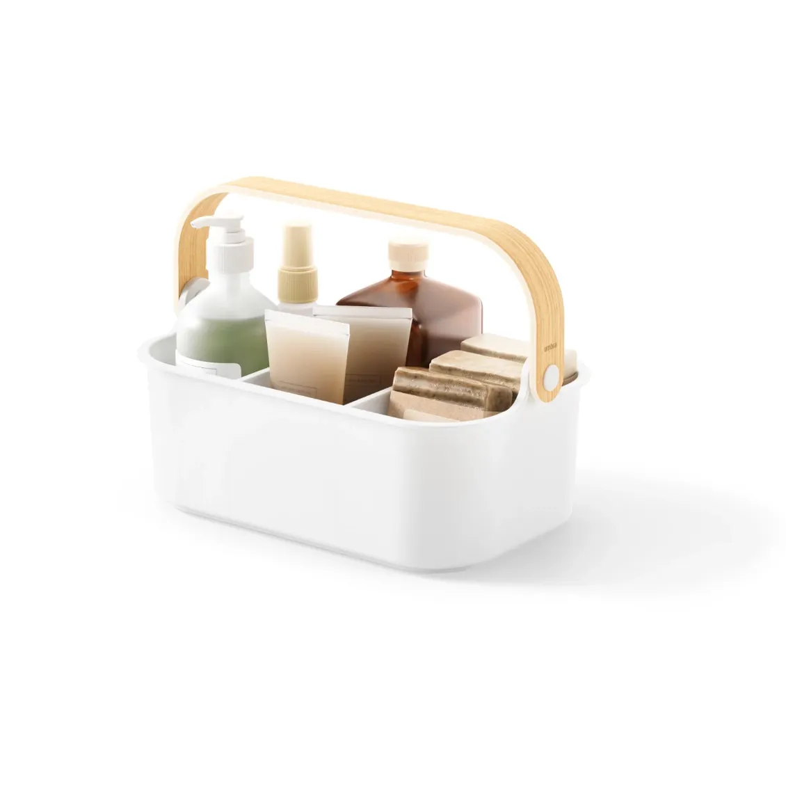 Bellwood Stackable Bin White/Natural
