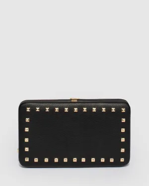 Black Eve Stud Hardcase Wallet