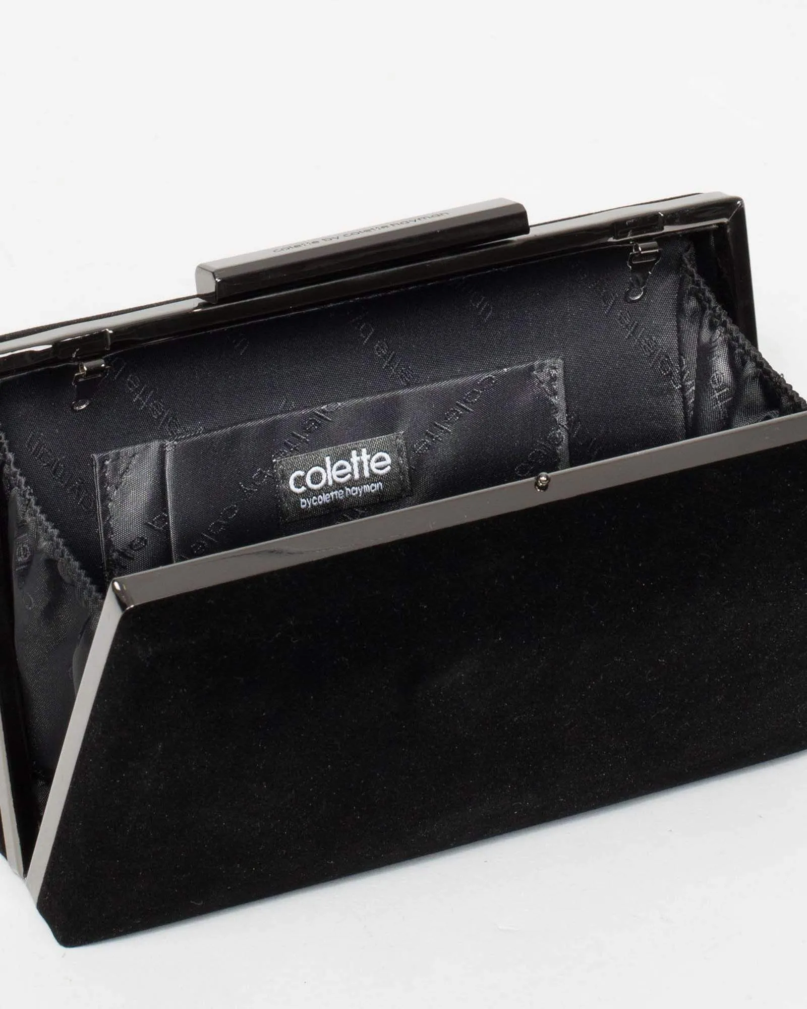Black Jaimi Clutch Bag