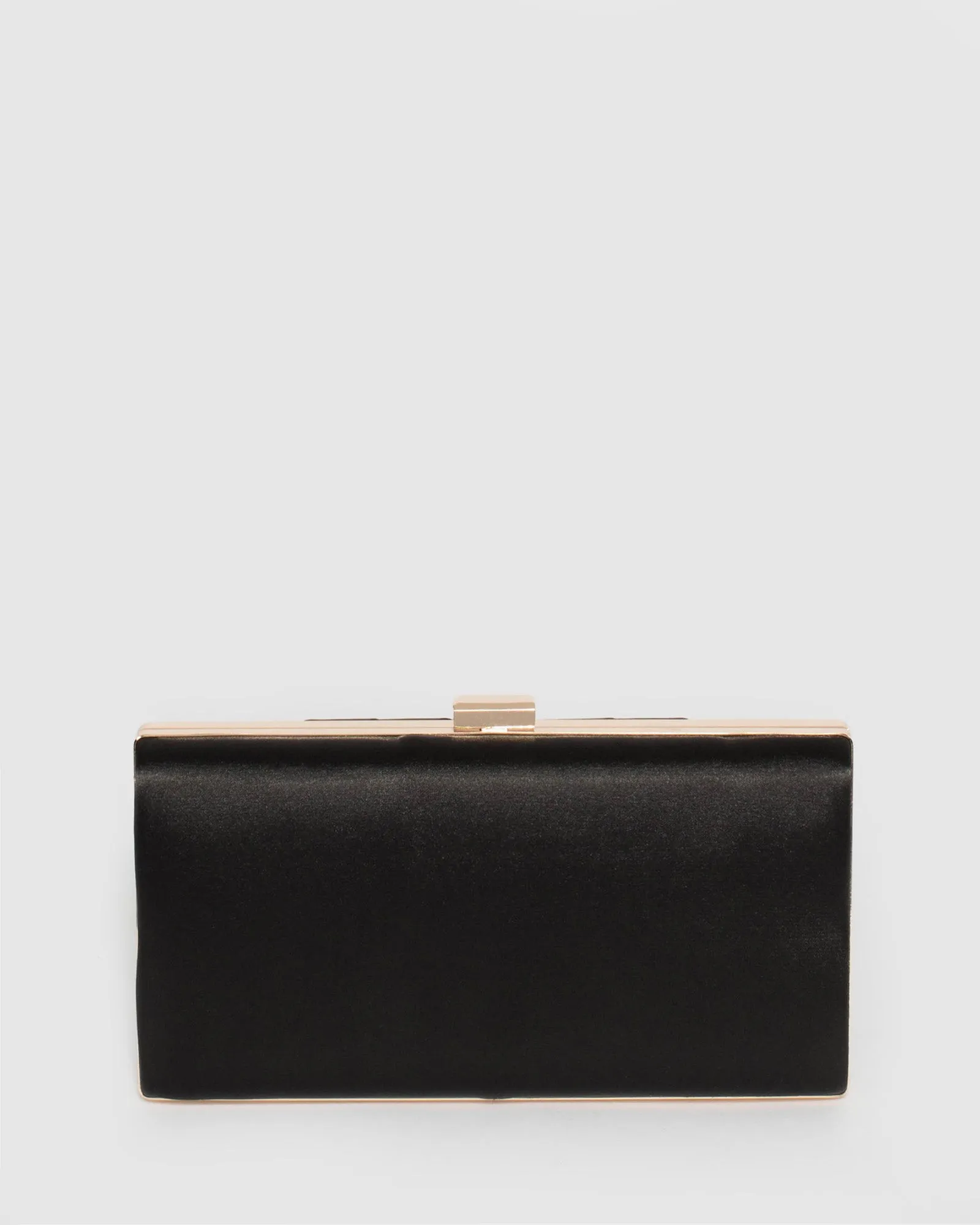 Black Melanie Clutch Bag
