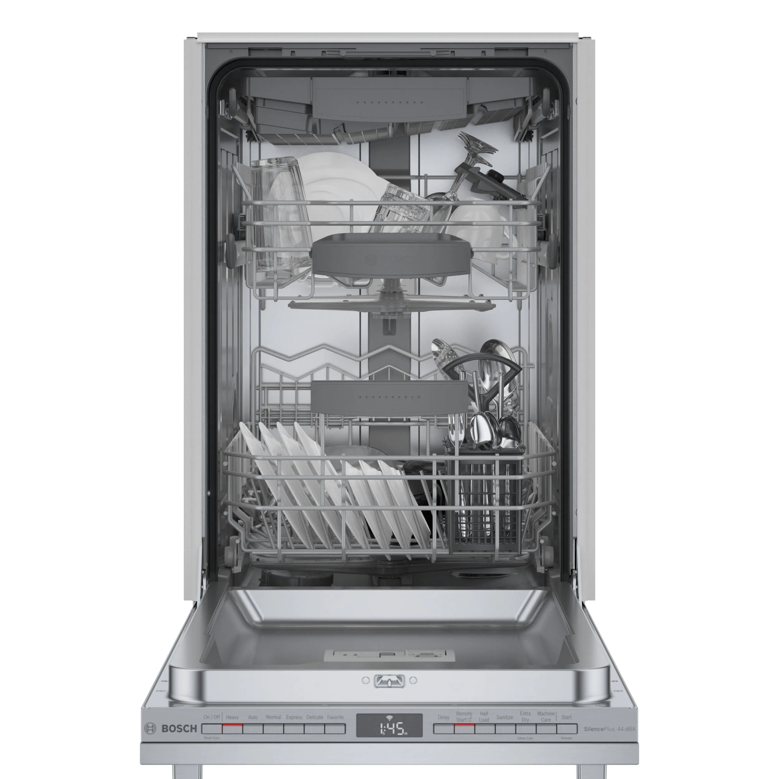 Bosch Stainless Steel 18" 800 Series Dhishwasher - SPX68B55UC