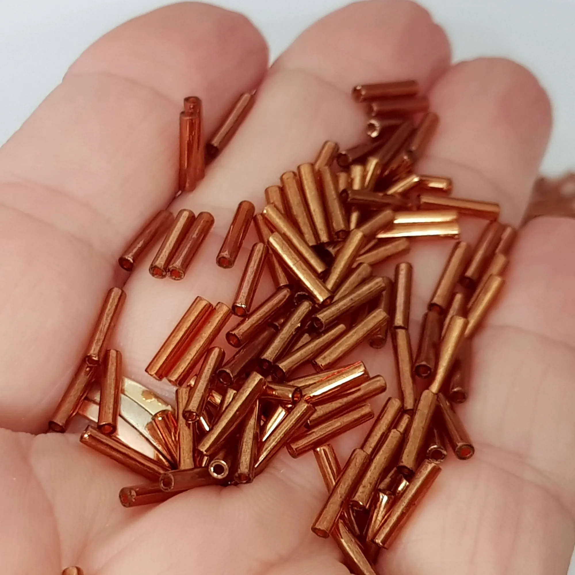 Bugle #3 - African Sunset Gold-Lustred Toho 9mm10g/30g | TB-03-329 | Beading Supply