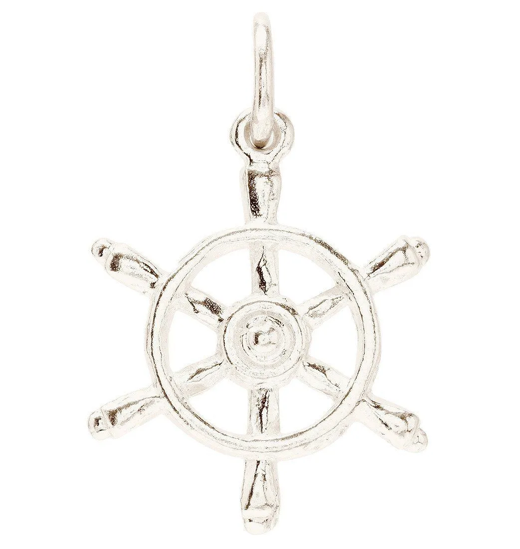 Captains Wheel Mini Charm