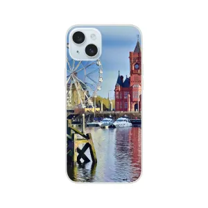 Cardiff Bay Retro  Flexi Case Mobile Phone