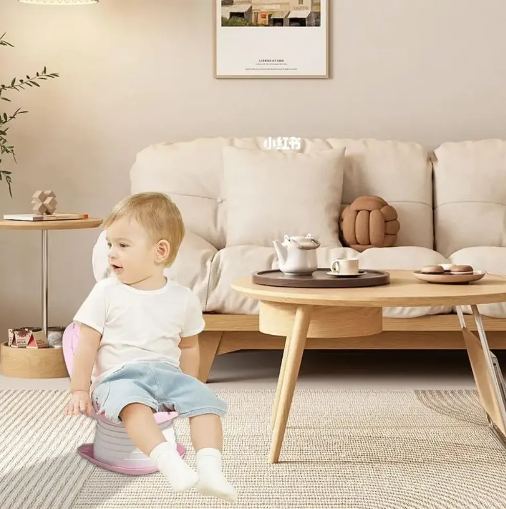 Compact Cartoon Travel Potty