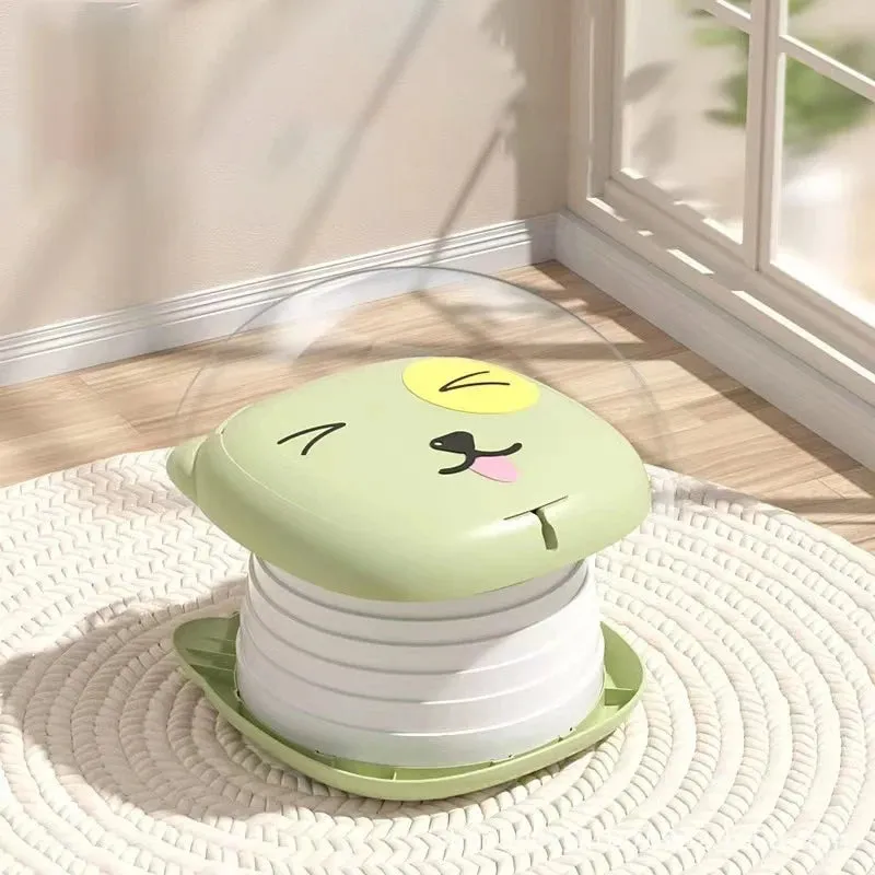 Compact Cartoon Travel Potty