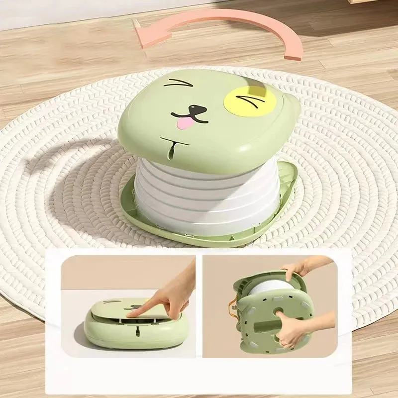 Compact Cartoon Travel Potty