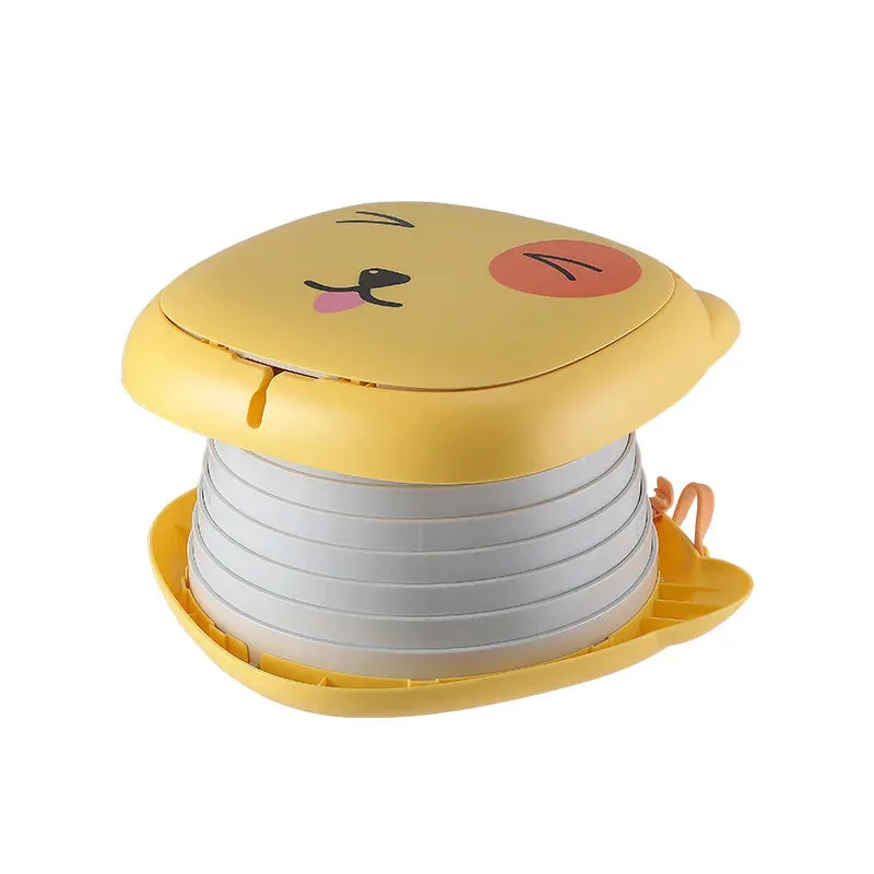 Compact Cartoon Travel Potty