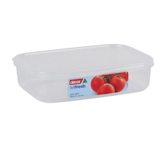 Décor Tellfresh™ Oblong Food Storer 900ml