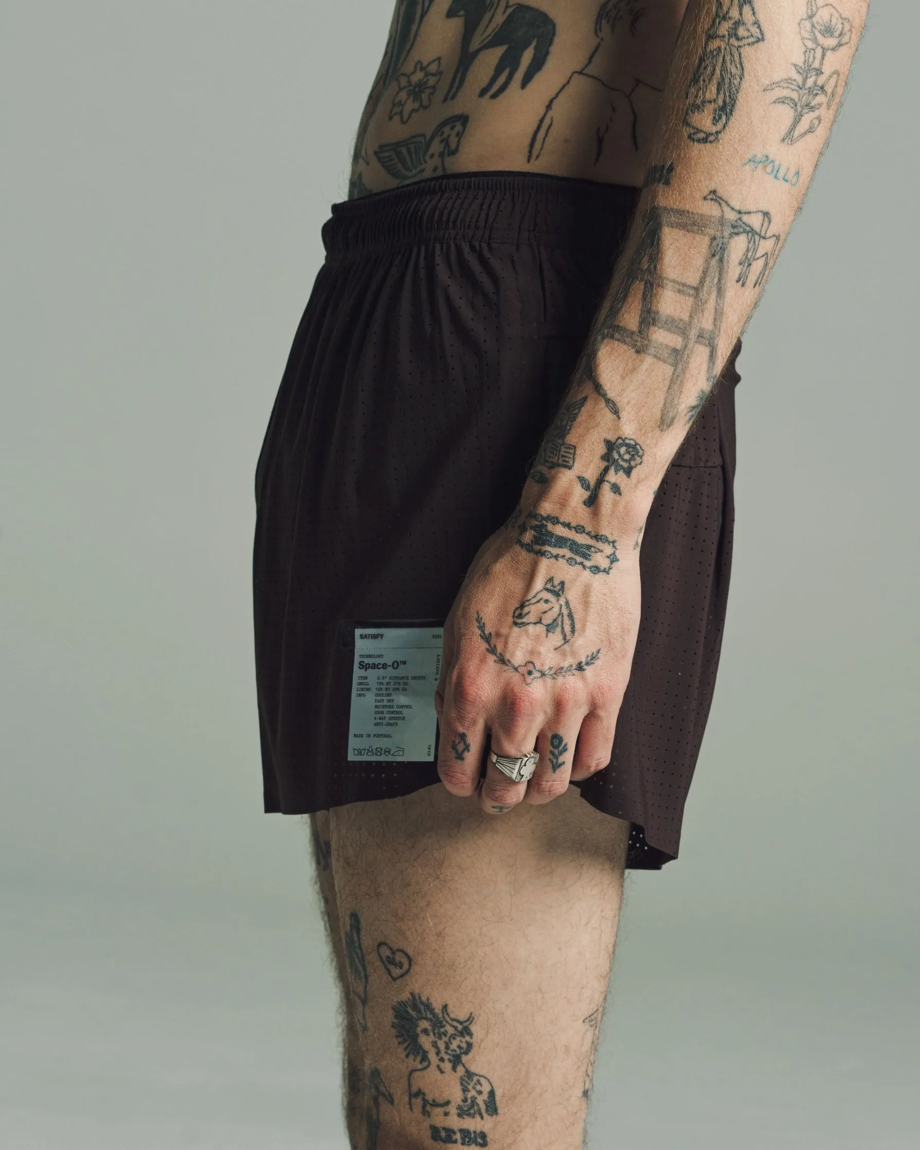 Deep Mahogany Space-O™ 2.5" Distance Shorts