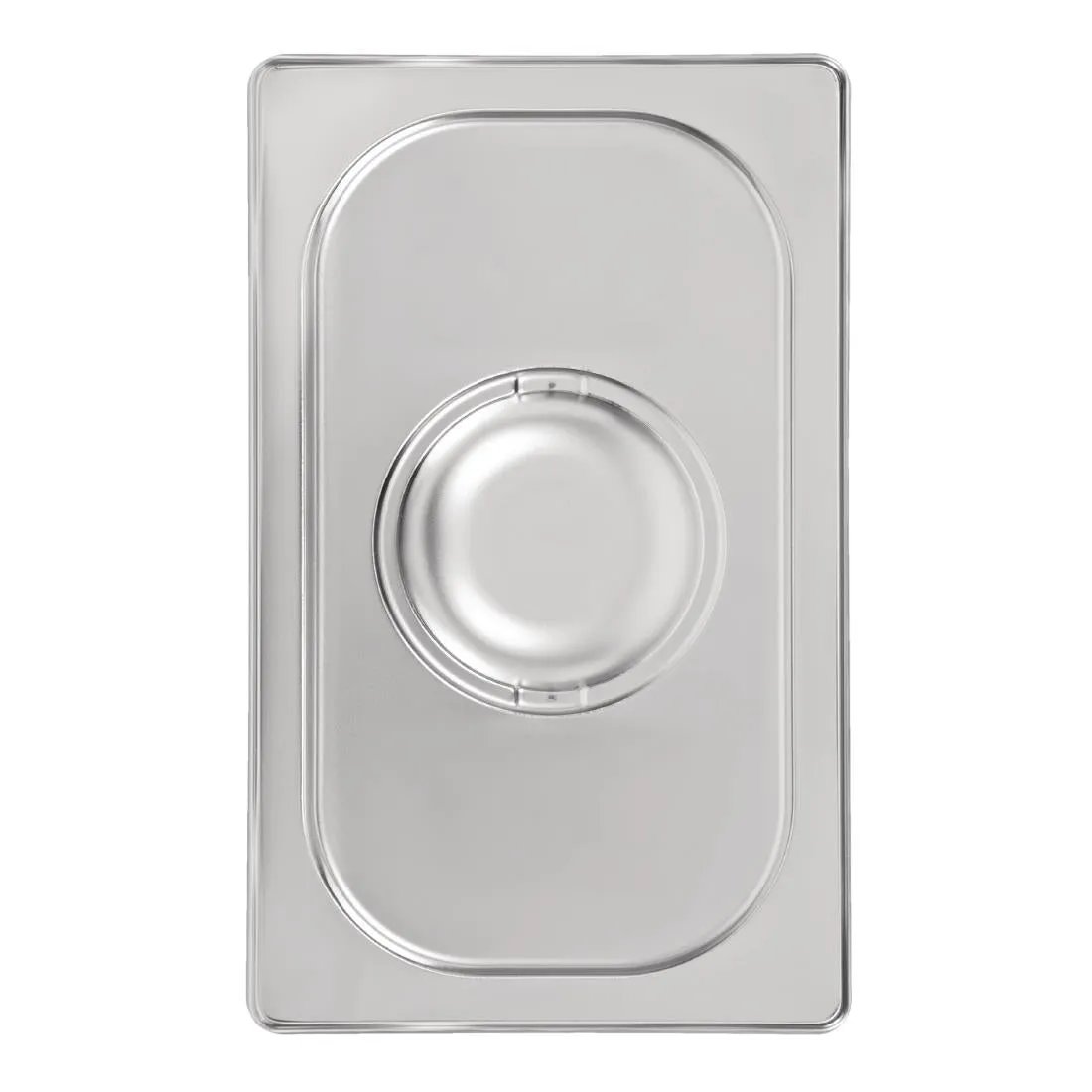 DW458 Vogue Heavy Duty Stainless Steel 1/4 Gastronorm Pan Lid