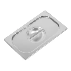 DW458 Vogue Heavy Duty Stainless Steel 1/4 Gastronorm Pan Lid