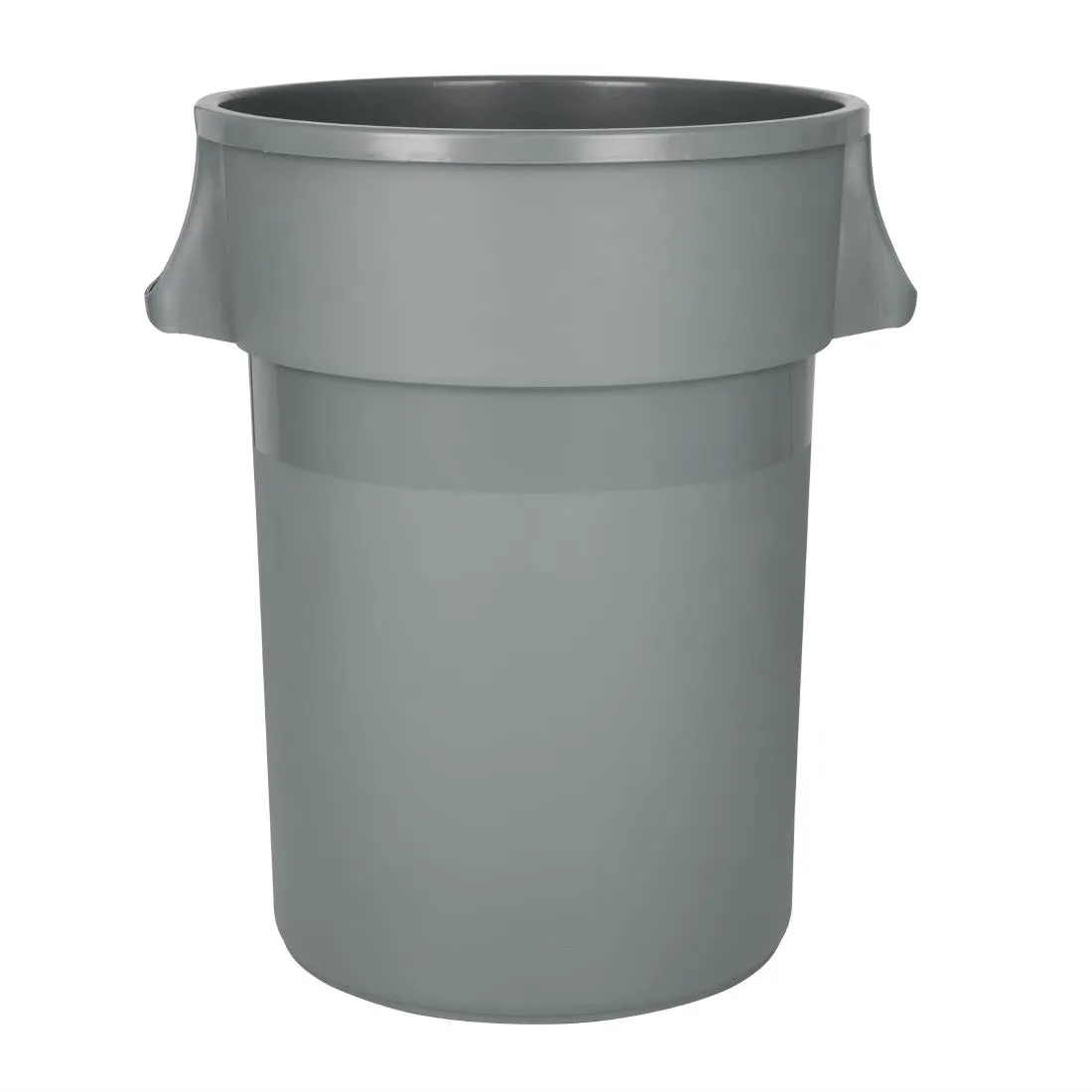 DX498 Jantex Heavy-Duty Round Bin Grey 160Ltr