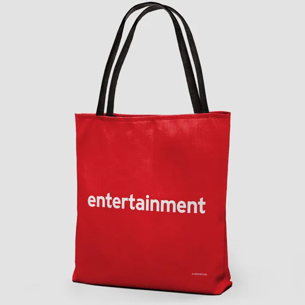 Entertainment - Tote Bag