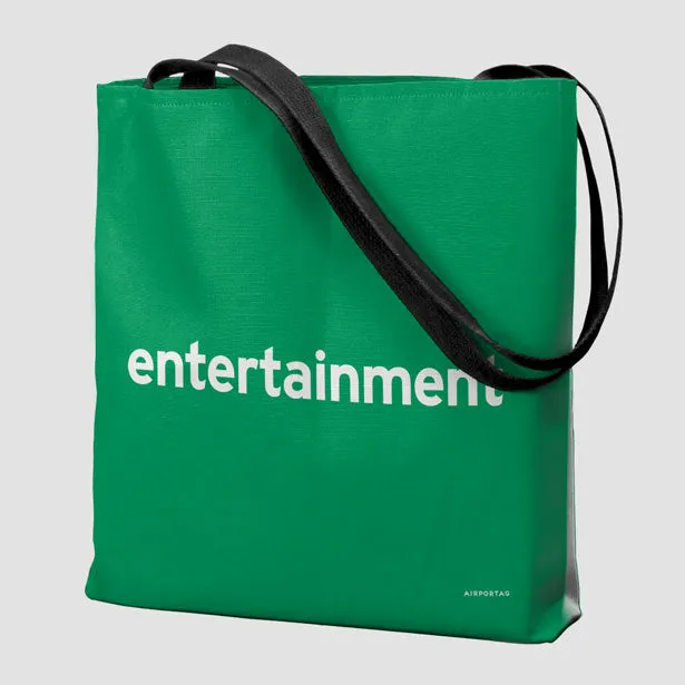 Entertainment - Tote Bag