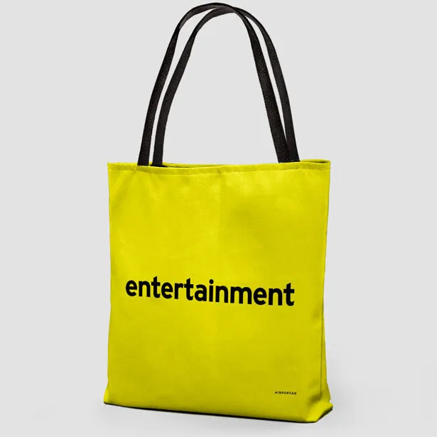 Entertainment - Tote Bag