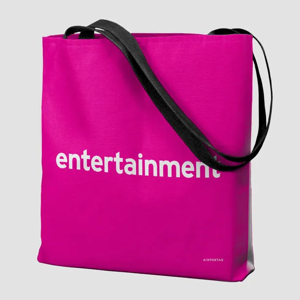 Entertainment - Tote Bag