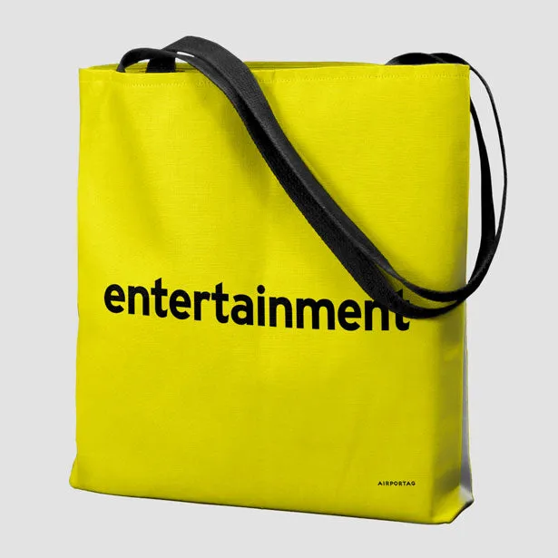 Entertainment - Tote Bag
