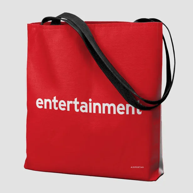 Entertainment - Tote Bag