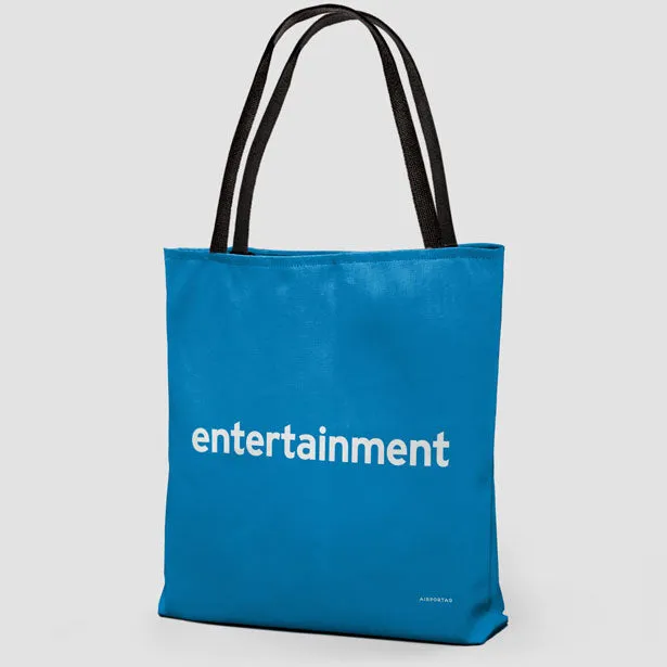 Entertainment - Tote Bag