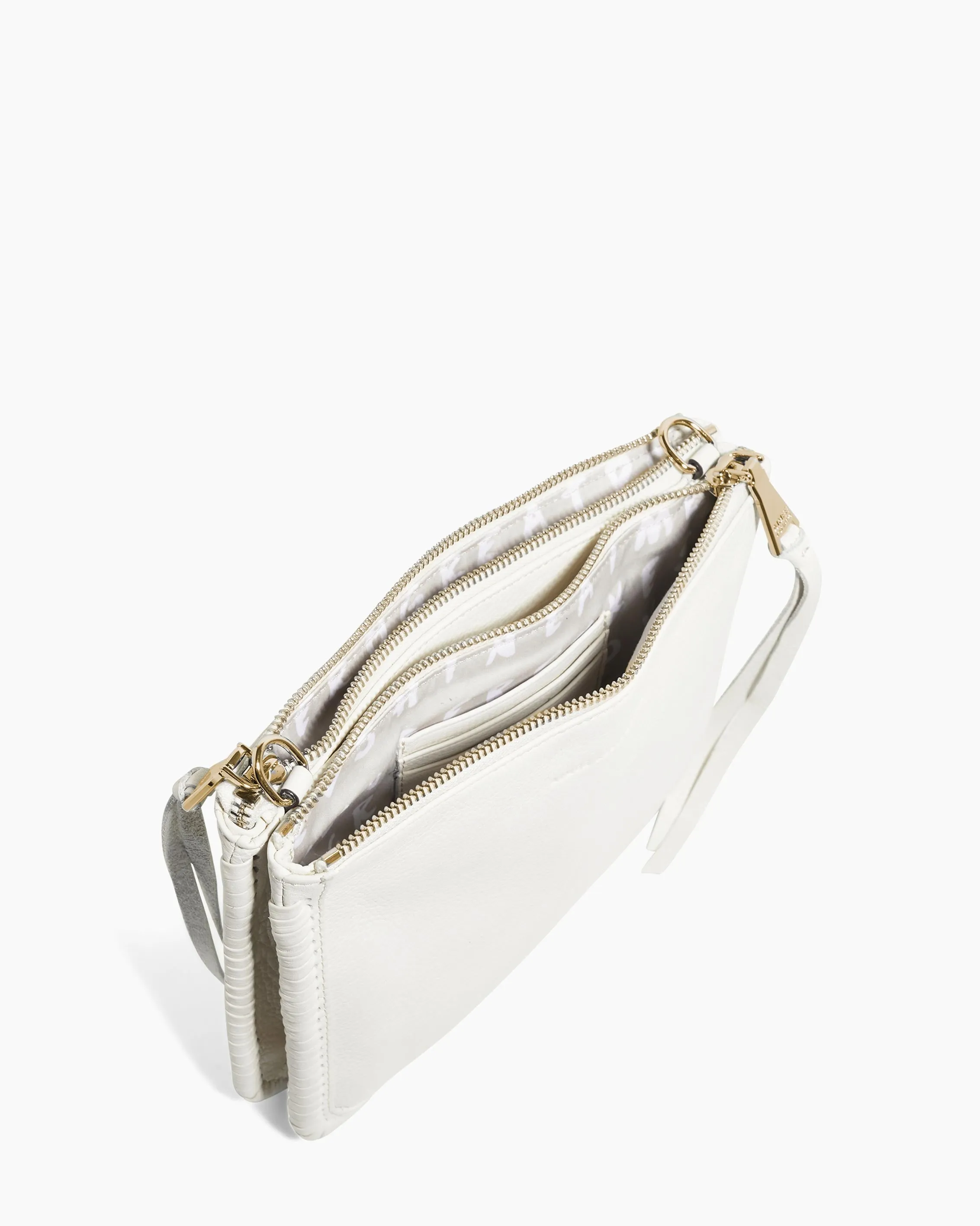 Famous Double Top Zip Crossbody
