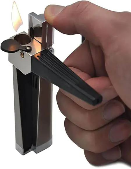 FlamePro Compact Cigarette Lighter: Sleek Design with Powerful Ignition