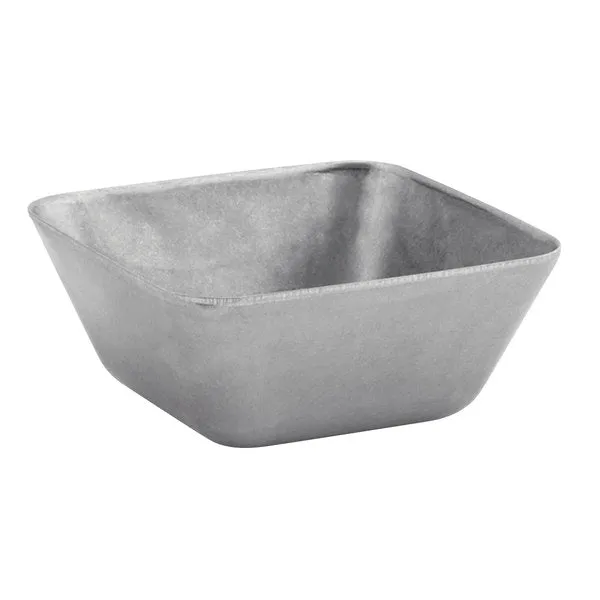 FOH Square MOD Stainless Ramekin, Antique, 12 ct
