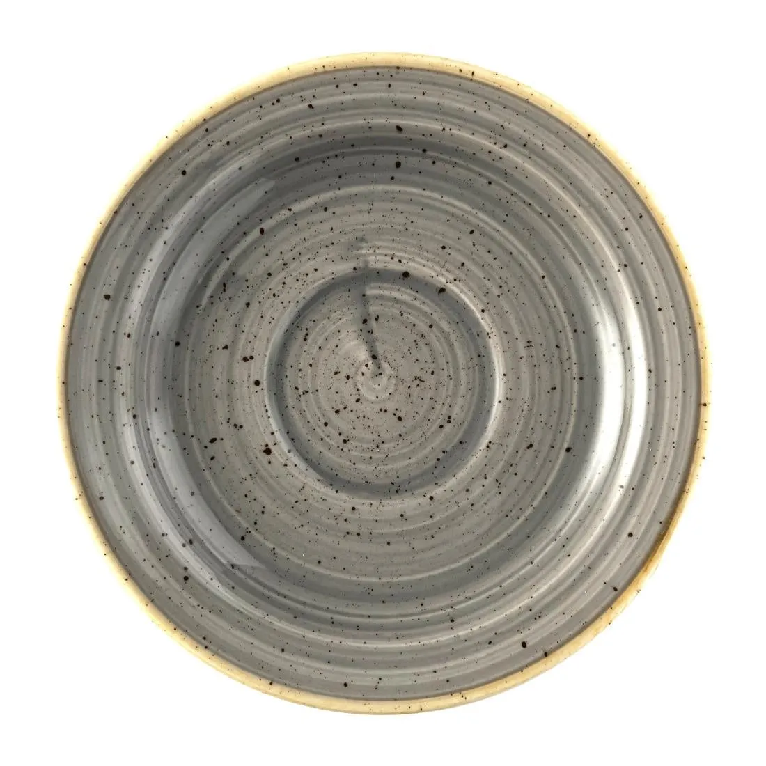 FS908 Churchill Stonecast Profile Saucer Grey 150mm (Pack of 12)