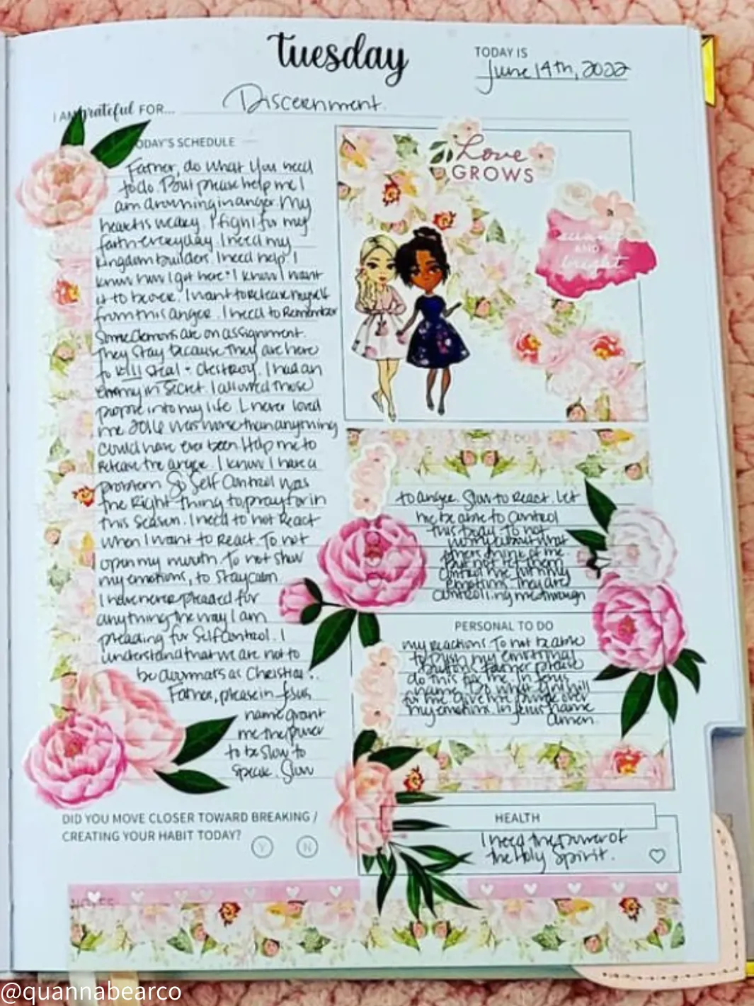 Go Getter Undated Daily Planner - Fairytale Summer