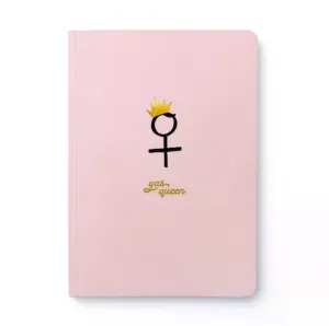 Gold Foil Imprinted Journal - Yas Queen