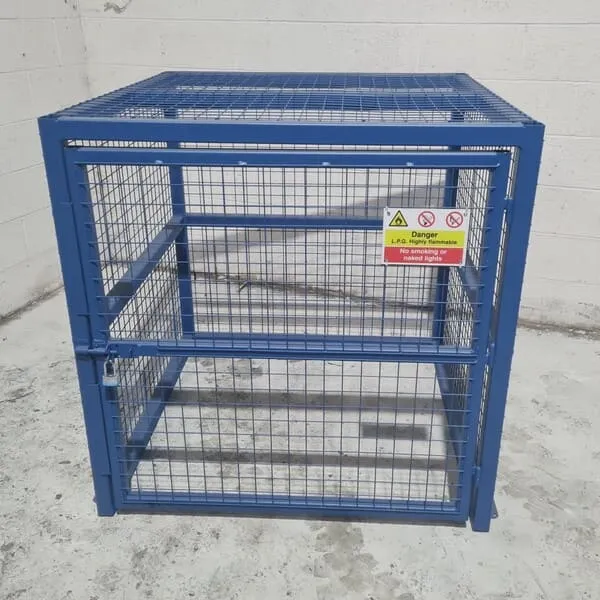Heavy Duty Gas Bottle Cylinder Cages - Various Sizes From £295