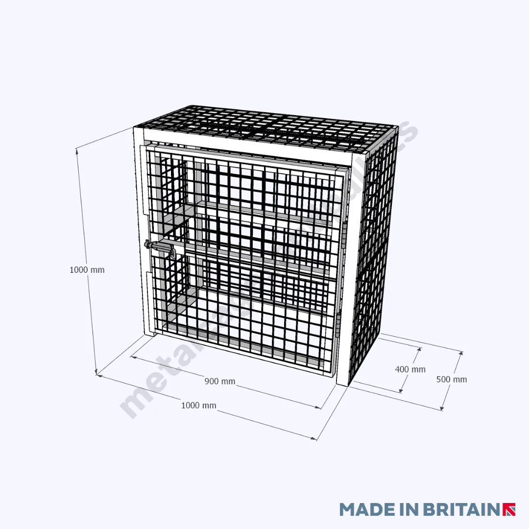 Heavy Duty Gas Bottle Cylinder Cages - Various Sizes From £295