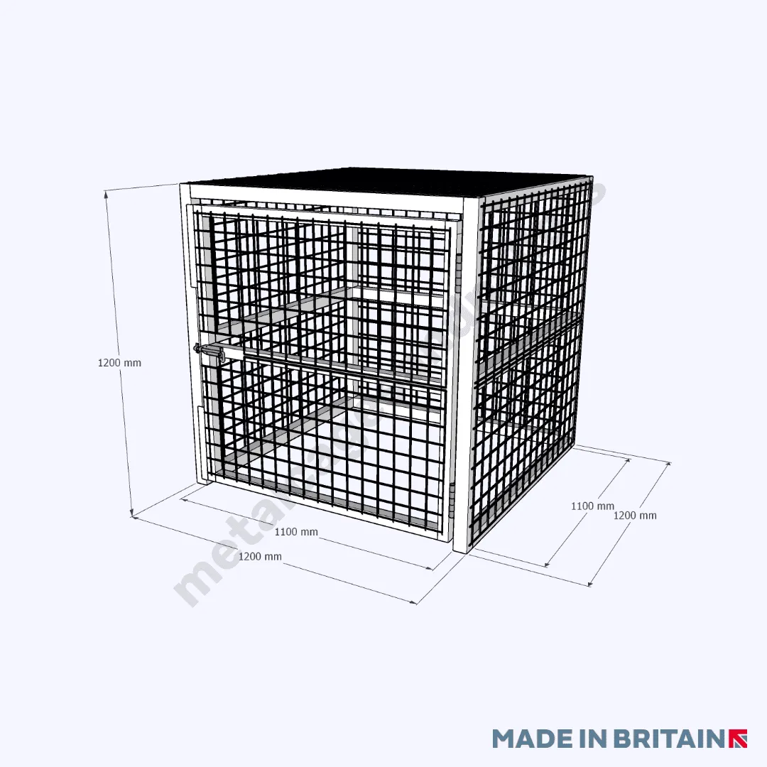 Heavy Duty Gas Bottle Cylinder Cages - Various Sizes From £295