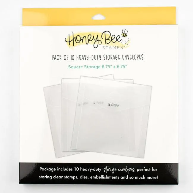 Honey Bee Stamps - Bee Creative - Square Storage Pockets