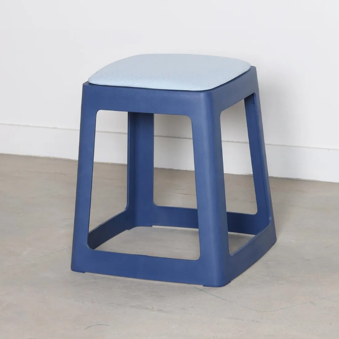 HX774 Origin Base Stool Violet Blue 400x400x440mm (Pack of 2)