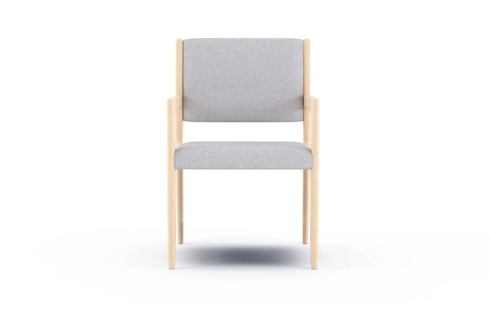 Jasmi Dining Arm Chair in Natural Latex