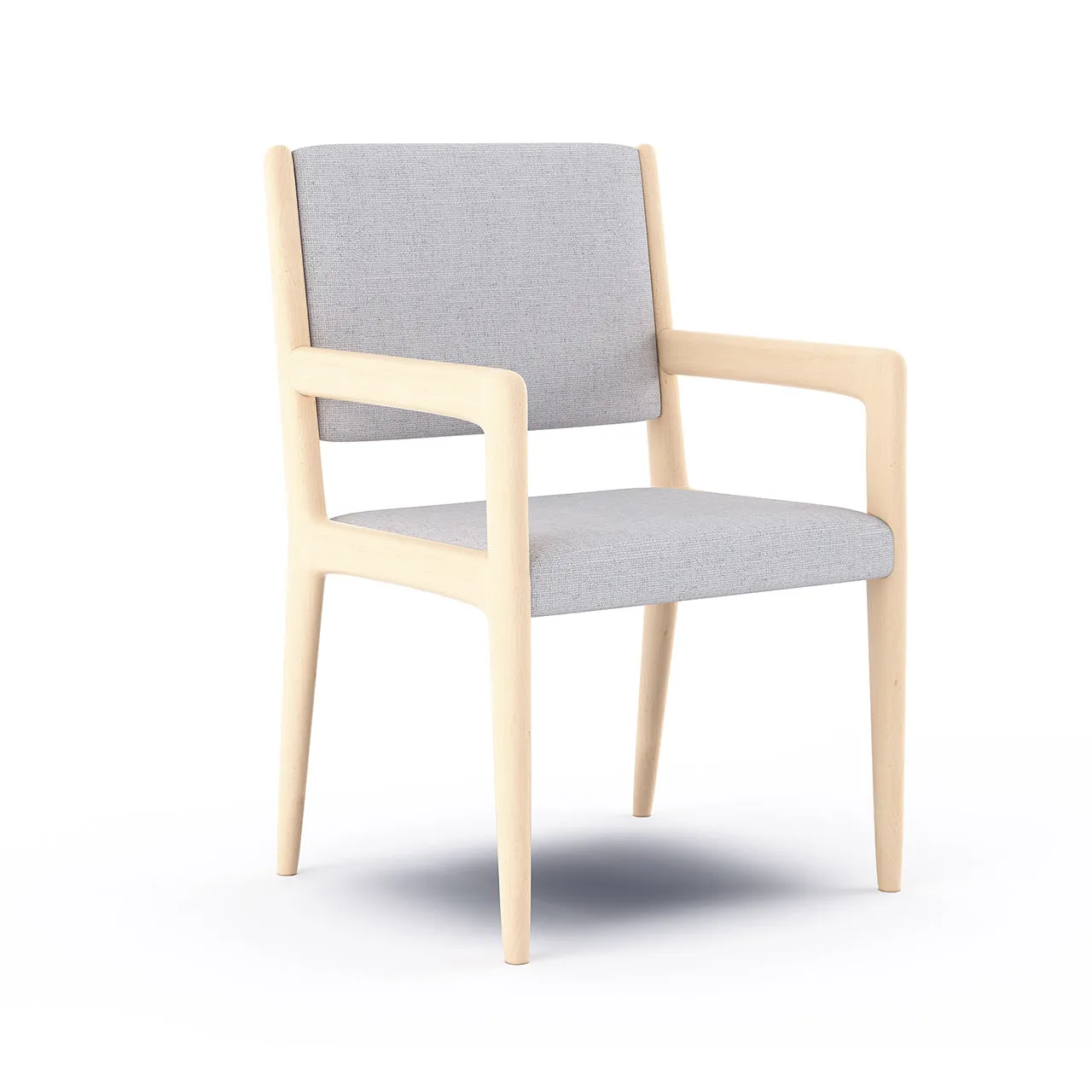 Jasmi Dining Arm Chair in Natural Latex