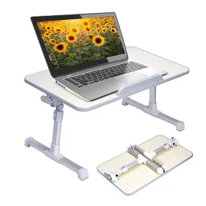 Laptop Adjustable Table Portable Lap Desk Office at Home