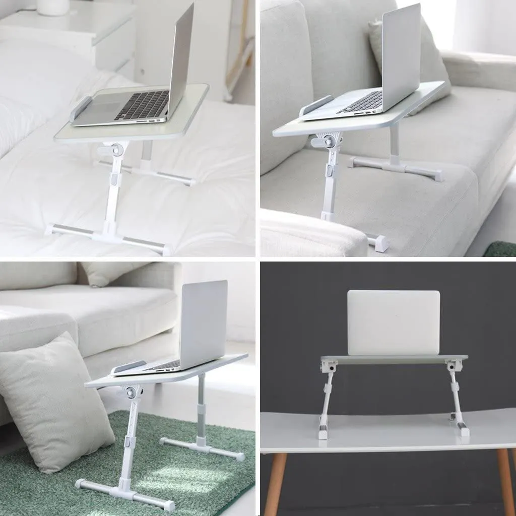 Laptop Adjustable Table Portable Lap Desk Office at Home