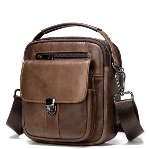 Men's Crossbody Leather Shoulder Bags