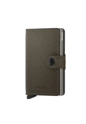 Mini Carbon Wallet - Khaki