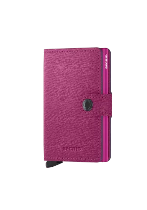 Mini Crisple Wallet - Fuchsia